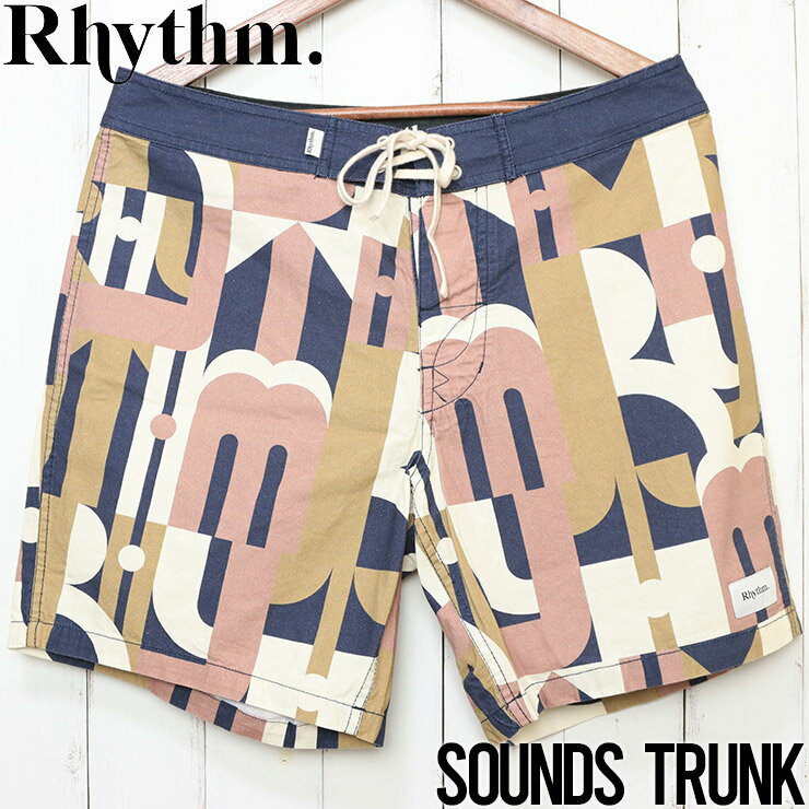 【送料無料】 Rhythm リズム SOUNDS TRUNK ボードショーツ 0121M-TR62