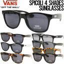 VANS ヴァンズ SPICOLI 4 SHADES SUNGLASSES 