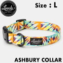 【クリアランスセール】 Leeds Dog Supply リーズドッグサプライ COLLAR 首輪 ASHBURY Lサイズ