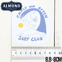 【クリアランスセール】 【送料無料】 【送料無料】ALMOND SURF アーモンドサーフ STICKER ステッカー #5