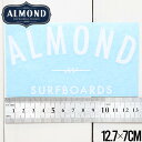 【クリアランスセール】 【送料無料】 【送料無料】ALMOND SURF アーモンドサーフ STICKER ステッカー #7