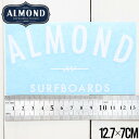 【送料無料】 【送料無料】ALMOND SURF アーモンドサーフ STICKER ステッカー #7