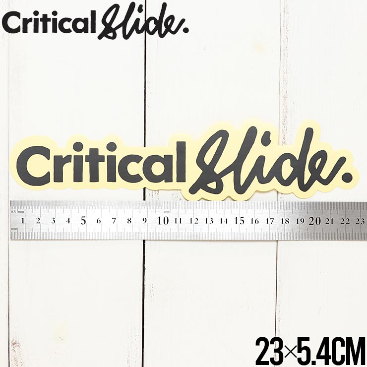 【クリアランスセール】 【送料無料】 【送料無料】Critical Slide クリティカルスライド TCSS ティーシーエスエス STICKER ステッカー The Critical Slide Society STICKV9 #5