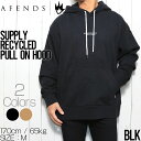 AFENDS アフェンズ SUPPLY RECYCLED PULL ON HOOD プルオーバーパーカー フーディ M214515