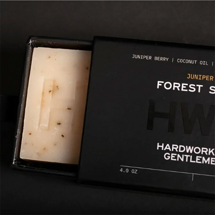 【クリアランスセール】 石鹸 石けん ソープ オーガニック HARDWORKING GENTLEMEN ハードワーキングジェントルメン JUNIPER FOREST SOAP luglowrs-10016026 LUG Lowrs ラグロワーズ サンプル画像3