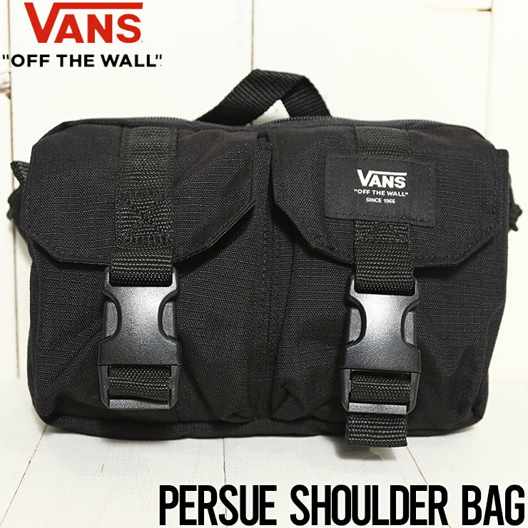 ショルダーバッグ ボディバッグ ヒップバッグ VANS ヴァンズ バンズ PERSUE SHOULDER BAG VN0A5KHU6ZC