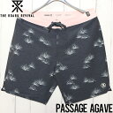 THE ROARK REVIVALのストレッチボードショーツ 「 PASSAGE AGAVE BOARDSHORTS 18" 」 RB387 膝丈ほどの18インチレングス。 ヘンプ素材をブレンドした4WAYストレッチボードショーツ。 前開きのない機能性重視の仕様。 フロント左下にロゴプリント。 ウエストは多少調整が可能です。 バックにベルクロポケット。 ポケット内にはキーループを備えています。 カラー：BLK 素材：48% RECYCLE POLYESTER / 36% POLYESTER / 9% HEMP / 7% SPANDEX サイズ：※約cm ( ウエスト / 総丈 / 股下 / 裾幅 / わたり ) 28 : ( 74 / 45 / 20 / 23 / 29 ) 30 : ( 78 / 45 / 20 / 25 / 30 ) 32 : ( 82 / 46 / 20 / 26 / 31 ) 34 : ( 86 / 47 / 20 / 28 / 33 ) ※お使いのモニターや機種によって、色の見え方が掲載の写真と異なる場合がございます。 ※ブランドまたはアイテムにより、表記のサイズに若干の差がある場合がございます。 ※販売価格は入荷の時期によって変動する場合があります。予めご了承下さいませ。 ※店頭や他サイトでも販売しておりますので、随時在庫が変動しております。 ご注文が確定しても、タイミングによっては商品がご用意出来ない場合がございます。 #THE ROARK REVIVAL #ロアークリバイバル #HALFPANTS #BOARDSHORTS #ショーツ #パンツ #ボードショーツ #ハーフパンツ #メンズ #水着 #サーフィン #サーフパンツ #サーフブランド #SURF #SKATE #CALIRORNIA #カリフォルニア