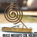 yNAXZ[z uX XL[gRCz_[ POST GENERAL |XgWFl BRASS MOSQUITO COIL HOLDER z_[ 98216-0009