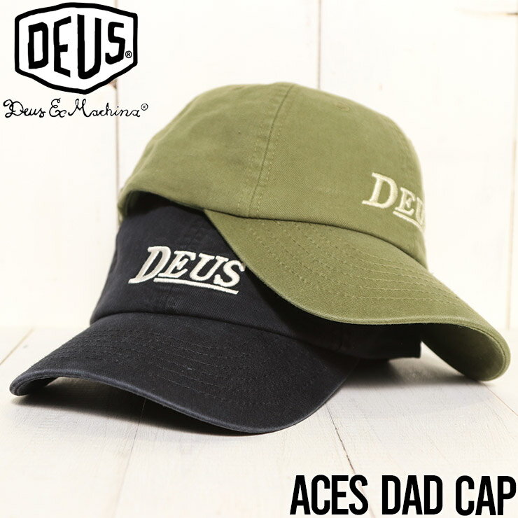  ストラップキャップ カーブキャップ Deus Ex Machina デウスエクスマキナ ACES DAD CAP DMS2071415