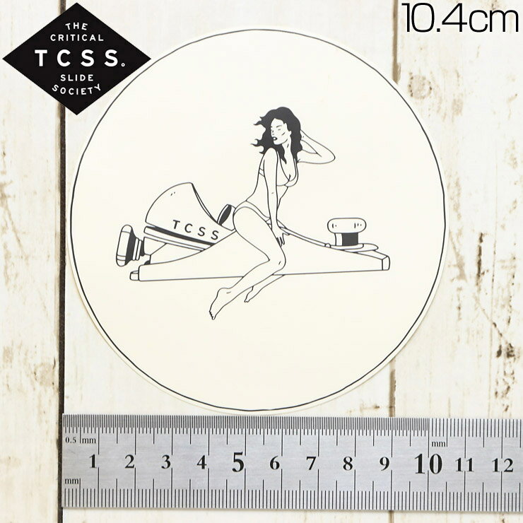 【クリアランスセール】 【送料無料】 TCSS ティーシーエスエス STICKER ステッカー The Critical Slide Society ASTICK17