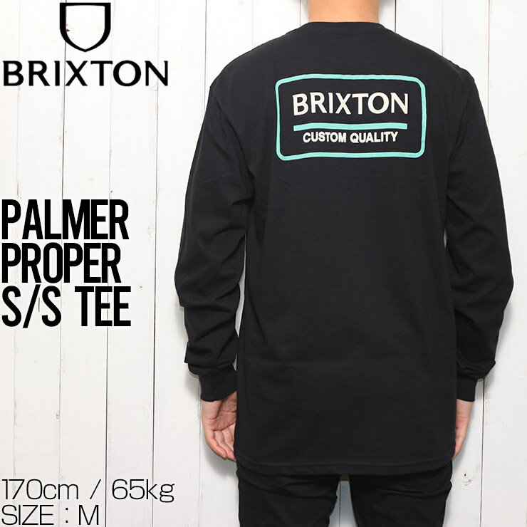 ���󥰥��꡼��T����� ����T BRIXTON �֥ꥯ���ȥ� PALMER PROPER L/S TEE 16855