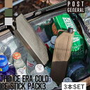 スリム保冷剤 POST GENERAL ポストジェネラル THE ICE ERA COLD ICE STICK PACK3 ザ アイスエラ コールドアイススティック パック3 (3色)