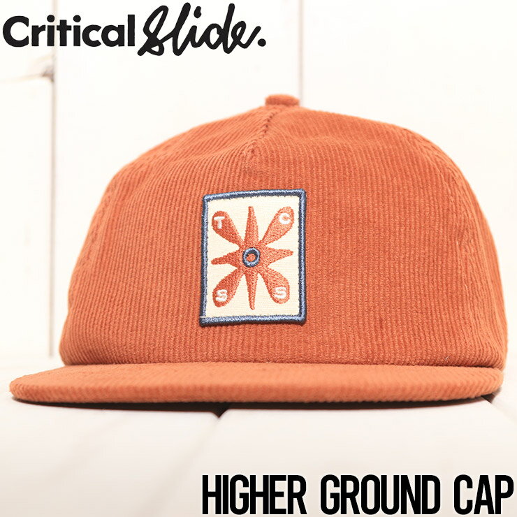 ストラップキャップ 帽子 Critical Slide クリティカルスライド TCSS ティーシーエスエス HIGHER GROUND CAP HW2315
