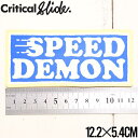 【クリアランスセール】 ステッカー Critical Slide クリティカルスライド TCSS ティーシーエスエス STICKER STICKV10 #6