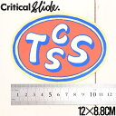 Critical Slide クリティカルスライド TCSS ティーシーエスエス The Critical Slide Society STICKER TCSSのビニールステッカー 防水性があるのでサーフボード、スノーボード、車などにも ※...