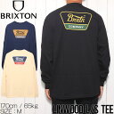  ロングスリーブTシャツ ロンT BRIXTON ブリクストン LINWOOD L/S TEE 16733