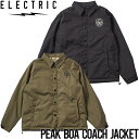 【クリアランスセール】 コーチジャケット ナイロンジャケット ELECTRIC エレクトリック PEAK BOA COACH JACKET E24F03 日本代理店正規品