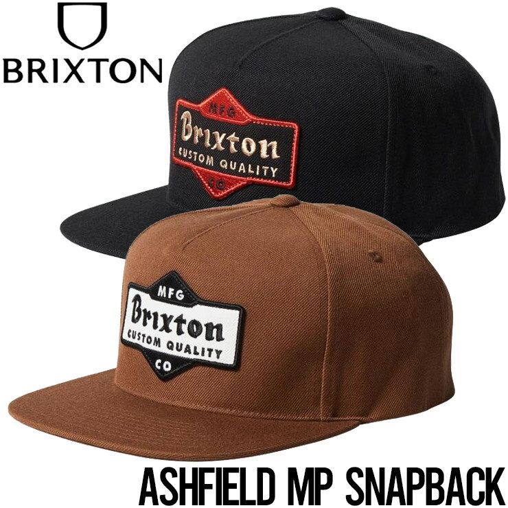 ʥåץХåå ˹ BRIXTON ֥ꥯȥ ASHFIELD MP SNAPBACK CAP 11537 Ź