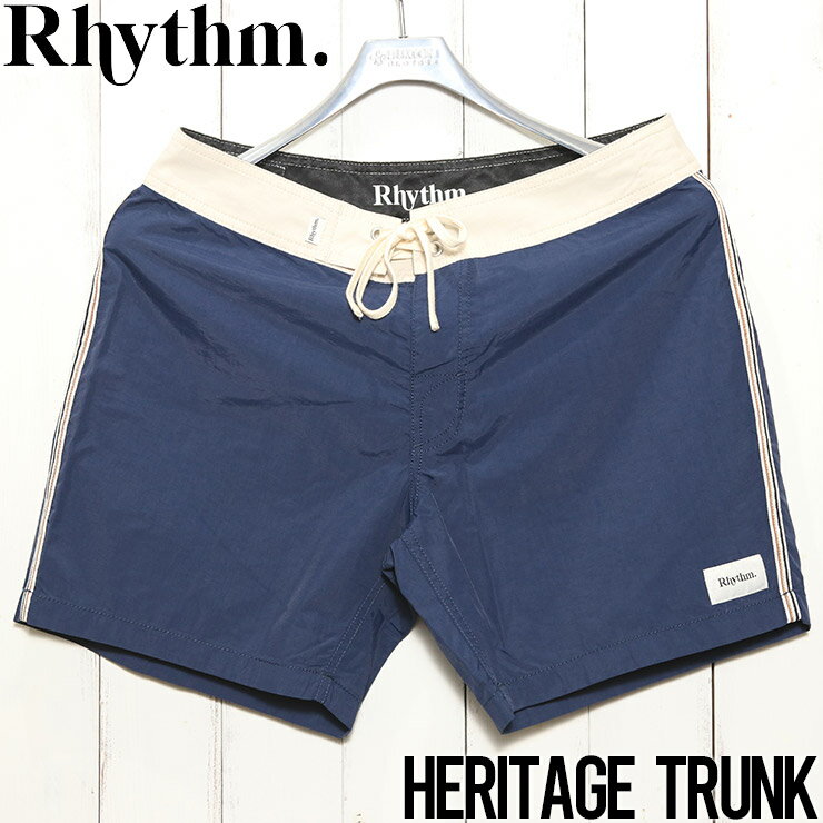 楽天LUG Lowrs【送料無料】 ボードショーツ ハーフパンツ ショーツ Rhythm リズム HERITAGE TRUNK 0124M-TR08