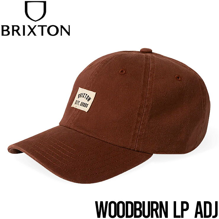  ストラップキャップ 帽子 BRIXTON ブリクストン WOODBURN LP CAP 11588 SEPVW 日本代理店正規品
