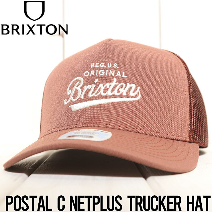 ̵ å奭å ˹ BRIXTON ֥ꥯȥ POSTAL C NETPLUS TRUCKER HAT 11634 SEPSP Ź