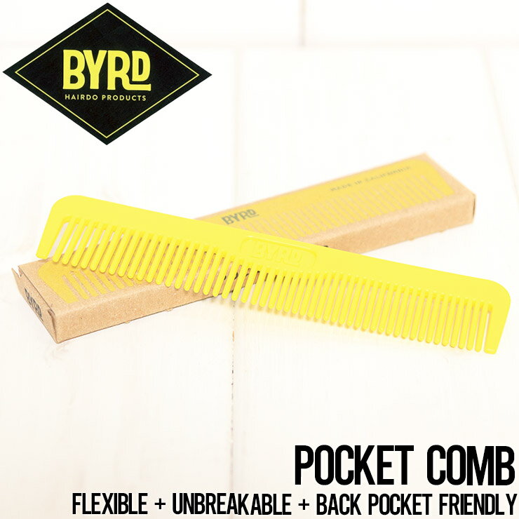 BYRD × FUTURES POCKET COMB バード ポケットコーム
