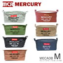 マーキュリー/MERCURY キャンバスオーバルバケツ　M MECAOBM Canvas Bucket アメリカン雑貨　洗濯カゴ 収納 おもちゃ箱 ゴミ箱 インテ..