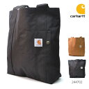 カーハート/carhartt 244702(B0000378) Vertical Open Tote トート バッグ マザーズバッグ 通勤 通学 ブラック ブラウン