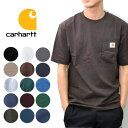 カーハート トップス メンズ カーハート/carhartt Men’s K87 WORK POCKET T-Shirt メンズ トップス Tシャツ USサイズ T-Shirt 022 ポケット 半袖Tシャツ　【あす楽】1点のみネコポス発送可