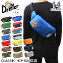 ドリフター ウエストポーチ レディース Drifter/ドリフター 追加カラー入荷!! HIPSACK CLASSIC HIP SACK 530 クラシックヒップサック 17Color ウエストポーチ 人気 アウトドア 旅行 斜め掛けバック ウエストバッグ カジュアル ユニセックス プレゼント ギフト