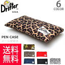 Drifter/ドリフター PEN CASE コーデュラ ナイロン シンプル ジップ ファスナー ペンケース 無地 メンズ ポーチ 持ち運び便利 スモールサイズ...