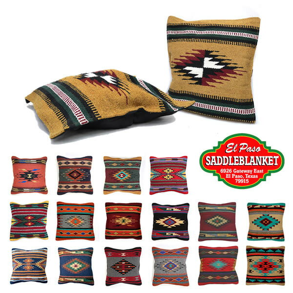 ѥɥ֥󥱥å/el paso saddleblanket Azteca Accent Pillows Coverså󥫥С ԥ17Colorͥƥ󻨲ߡͥƥ