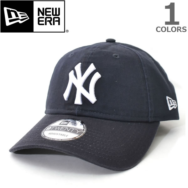 ニューエラ/NEW ERA/11591516 (60235196) 9TWENTY ニューヨーク・ヤンキース　アジャスタブル　Adjustable　ネイビー × ホワイト キャップ 帽子 ネコポスのみ送料無料/