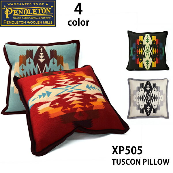 ペンドルトン/PENDLETON/TUSCON PILLOW XP505 ネイティブ柄 ピロー クッション チマヨ柄 プレゼント ペンデルトン/あす楽