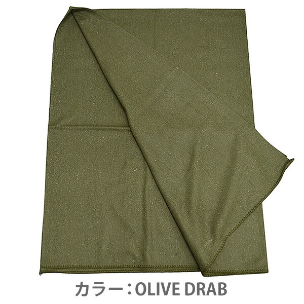 ロスコ /Rothco 55% WOOL BLANKETS 10430 10429 ブランケット 毛布 カーキ/グレー 大判 薄手 ウール ミリタリー 米軍 キャンプ 【あす楽】 3