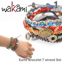 wakami/ワカミ　WA0389　Earth　Brclet　7　strand　Set　ユニセックス　小物　メンズ　レディース　ユニセックス　アクセサリー　Br...