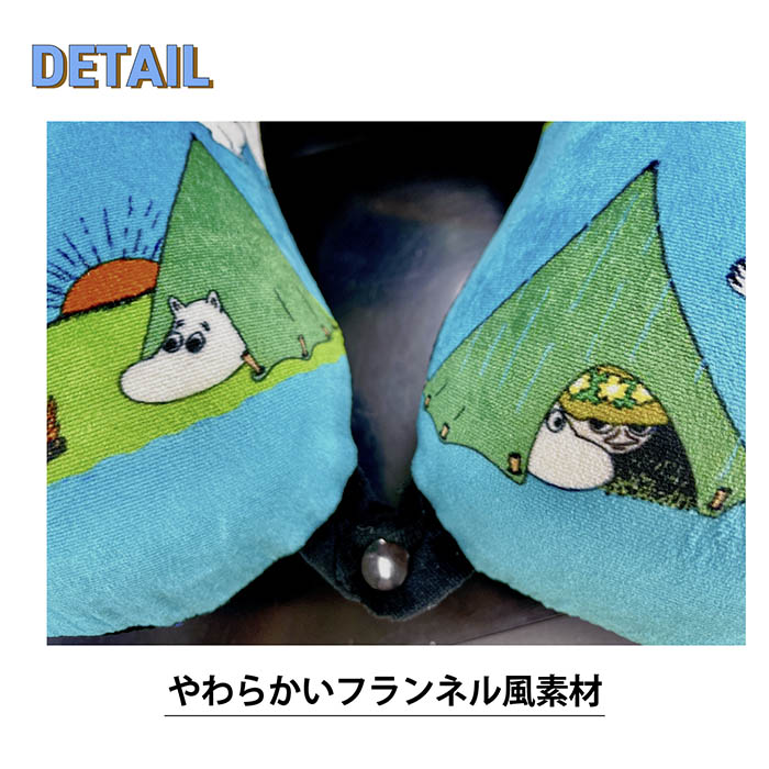 MOOMIN 低反発枕ノルディックバディズ ネックピロー 首マクラ ウレタン ネックピロー 北欧 ブランド 柄 おしゃれ かわいい 可愛い 海外 ブランド 派手 個性的 枕 トラベル 旅 旅行 便利グッズ 海外 海外旅行 行楽 シーズン luna-regalo-10000760 ルナレガーロ サンプル画像3
