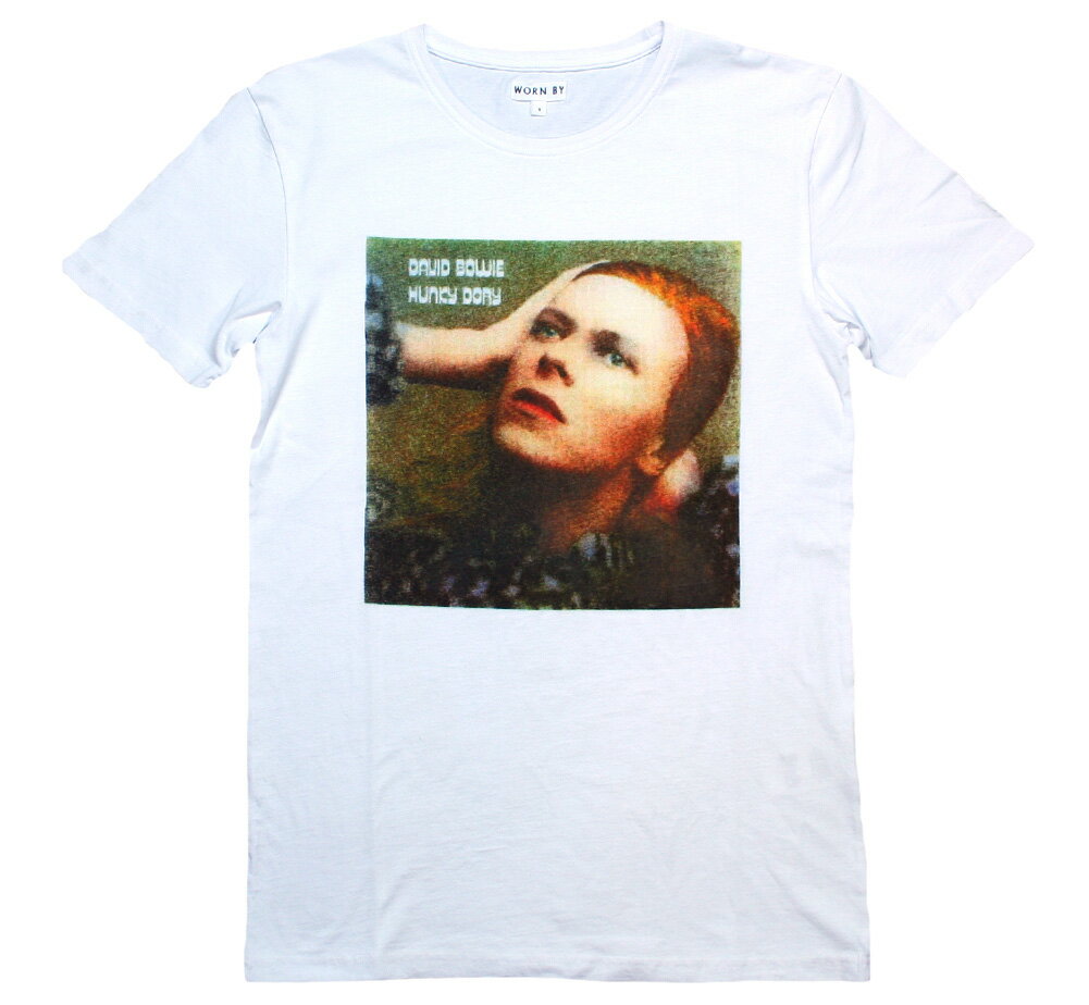  David Bowie / Hunky Dory Tee (White) -  デヴィッド・ボウイ Tシャツ