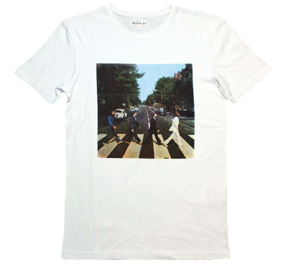 [Worn By] The Beatles / Abbey Road Tee (White) - [ウォーン・バイ] ザ・ビートルズ Tシャツ