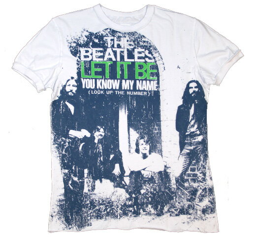 [Amplified] The Beatles / Let It Be Tee - [アンプリファイド] ザ・ビートルズ Tシャツ