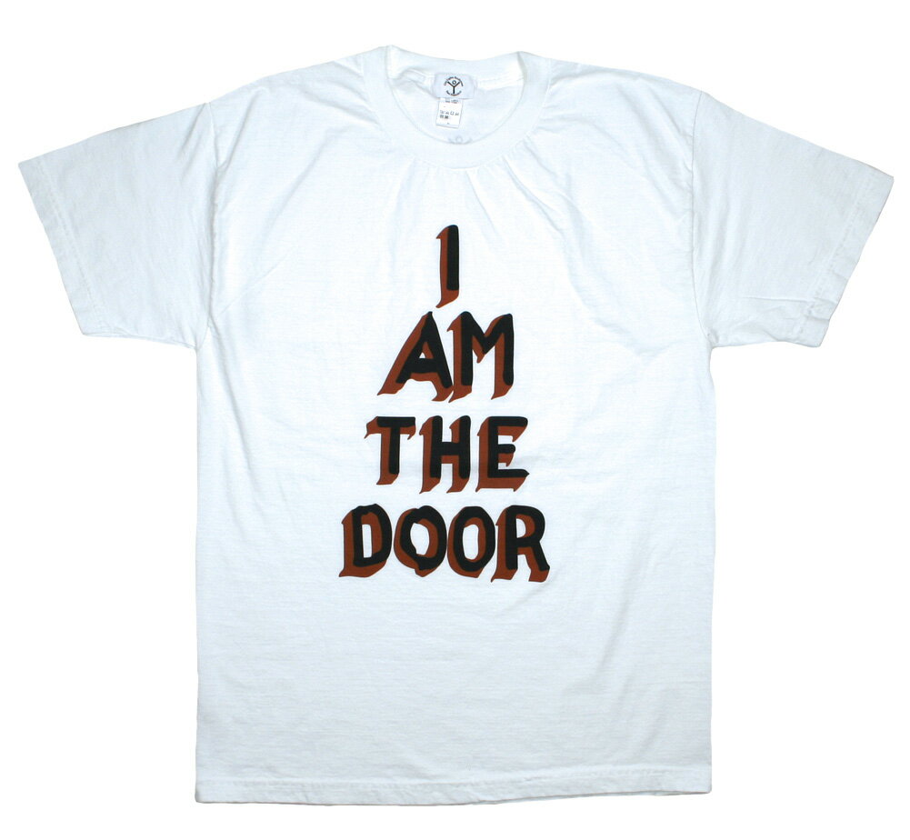  I am the Door Tee 2 (White) -  Tシャツ