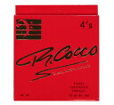 RICHARD COCCO SENIOR ELECTRIC BASS STRINGS 4’s イタリアの古き良き弦楽器製作のノウハウをダイレクトに受け継ぐ伝説の弦。 Richard Cocco Seniorの弦は伝統的な製弦機と良質な材料のみを使用し、今以て職人による手巻きという製法に頑なにこだわっています。 ■RC 4F ■4弦用ベース弦 ■Stainless Steel Round ■.045、.065、.080、.100