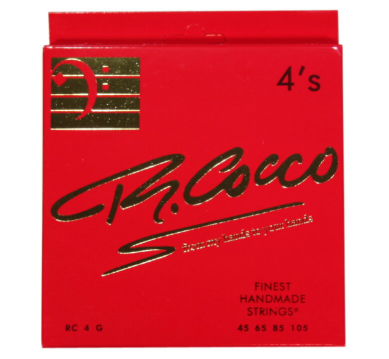 [R. Cocco] RC 4G (.045-.105) - リチャードココ / ベース弦
