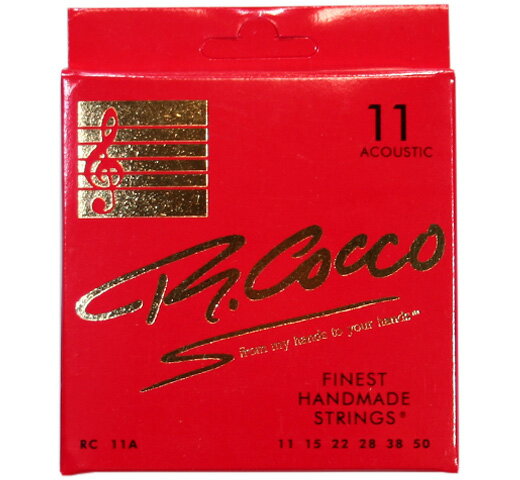 [R. Cocco] RC 11A (.011-.050) - リチャードココ / アコースティック ギター弦