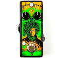 AUTHENTIC HENDRIX&#8482; '68 SHRINE SERIES FUZZ FACE&#174;&#8194;DISTORTION (JHMS1) ジミのキャリアを語る上で欠かすことのできない2つのファズ・フェイスサウンドが収められています。 キャリア初期に使用していたゲルマニウム・トランジスタを搭載した温かく滑らかなサチュレーション、後期に使用していたシリコン・トランジスタを搭載したアグレッシブなクランチ、これらを1台に収めました。 本体上面のスイッチで切り替えができます。 バイパス・スイッチはトゥルー・バイパスとバッファード・バイパスを切替可能。 ワウ・ペダルを使用する場合は、バッファード・バイパスを選択することで、極端なサウンドの変化を防ぐことができます。 ■型番 : JHMS1 ■限定生産品 ■正規輸入品 [Specifications] ■SILICON / GERMANIUM FUZZ (BUFF ON) Input Impedance: 800 kΩ Output Impedance Max Volume: 16 kΩ Mid Volume: 160 kΩ Max Output: Level -4 dBV Max Gain: 55 dB Bypass: True Hardwire ■SILICON FUZZ (BUFF OFF) Input Impedance: 10 kΩ Output Impedance Max Volume: ＜ 16 kΩ Mid Volume: 66 kΩ Max Gain: 55 dB Bypass: True Hardwire ■GERMANIUM FUZZ (BUFF OFF) Input Impedance: 10 kΩ Output Impedance Max Volume: 2 kΩ Mid Volume: 115 kΩ Max Gain: 45 dB Bypass: True Hardwire ■POWER REQUIREMENTS Current Draw: 6.8 mA Power Requirements: 9 volts DC