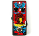 AUTHENTIC HENDRIX&#8482; '68 SHRINE SERIES OCTAVIO&#174;&#8194;FUZZ (JHMS2) コンパクトな筐体に収められたJHMS2 Octavio Fuzzは、オリジナルのオクタヴィオの回路をもとに現代的にアップデートされています。 ファズ・モードとアッパー・オクターブ・ファズモードを本体上部のスイッチで切替可能。ファズ・モードではシリコントランジスタによる攻撃的で荒々しいサウンド、アッパー・オクターブ・ファズモードでは「One Rainy Wish」や「Purple Haze」などで聴くことのできるクラシカルなオクターブ・ファズサウンドを得られます。 ■型番 : JHMS2 ■限定生産品 ■正規輸入品 [Specifications] ■OCTAVE OFF Input Impedance: 10 kΩ Output Impedance Max Volume: 400 kΩ Mid Volume: 50 kΩ Max Output: -3 dBV Max Gain: 43 dBV Bypass: True Hardwire ■OCTAVE ON Input: Impedance 10 kΩ Output Impedance Max Volume: 20 kΩ Mid Volume: 30 kΩ Max Output: -2 dBV Max Gain 31: dBV Bypass: True Hardwire ■POWER REQUIREMENTS Current Draw: 5 mA Power Requirements: 9 volts DC