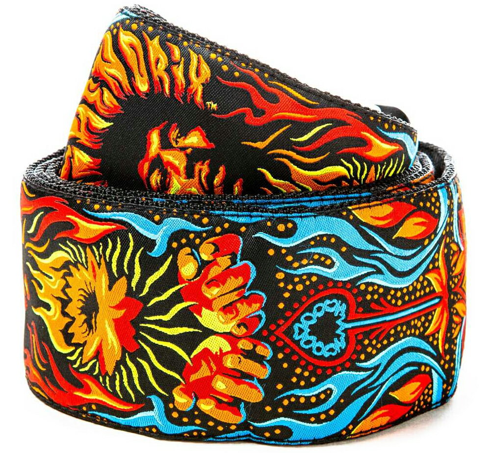 [Jim Dunlop] Jimi Hendrix / Lotus Strap [JH12] ジミ・ヘンドリックス ストラップ