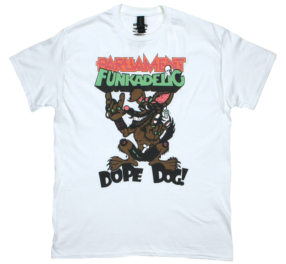 Lury㤨Parliament Funkadelic / Dope Dog Tee 2 (White - ѡ ե󥫥ǥå TġפβǤʤ5,929ߤˤʤޤ