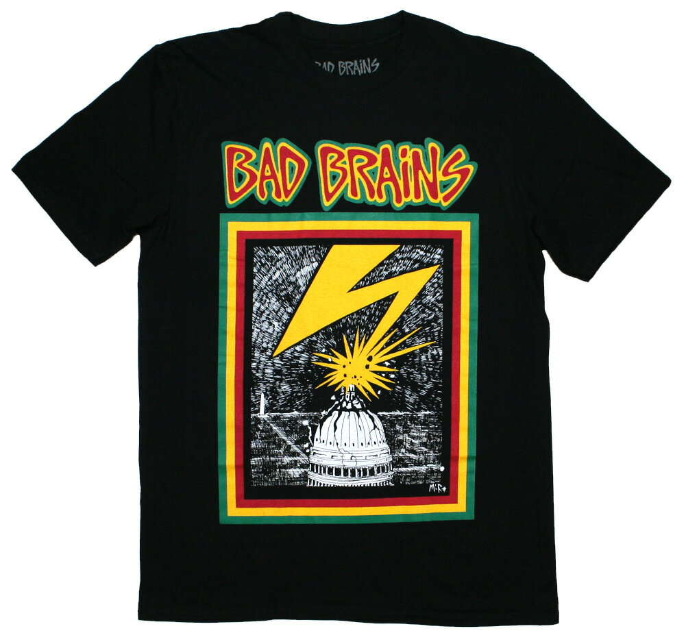 Bad Brains / Bad Brains Tee 4 (Black) - バッド ブレインズ Tシャツ