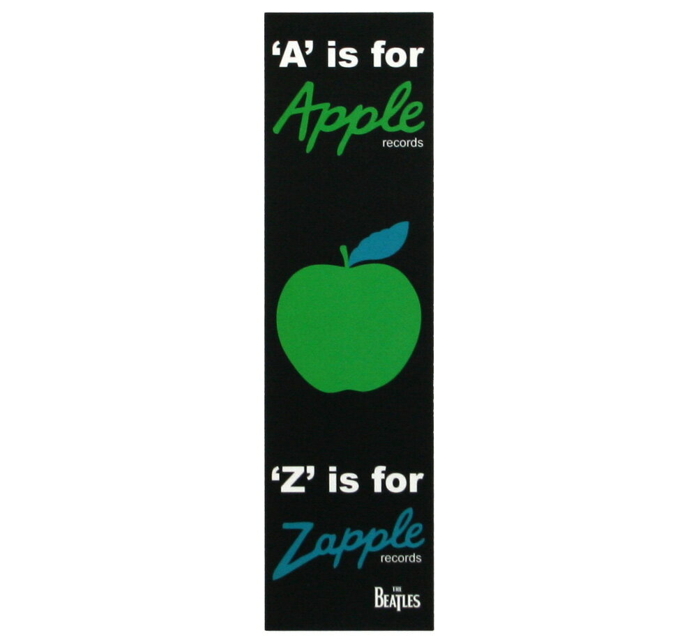 The Beatles / A is for Apple Records Bookmark - ザ・ビートルズ ブックマーク